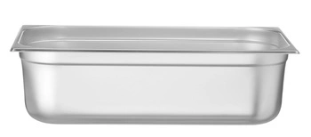 Pojemnik GN 1/1 gł. 15 cm ze stali nierdzewnej BUDGET LINE | HENDI 800140