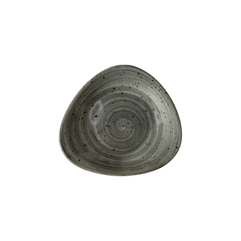 Talerz deserowy Delta Rustic szary 19 cm | KERA CERAMIKA 15.7.RUSTIC SZARY