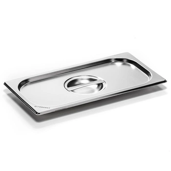 Pokrywka GN 1/9 Standard ze stali nierdzewnej | FORGAST FG04600V1