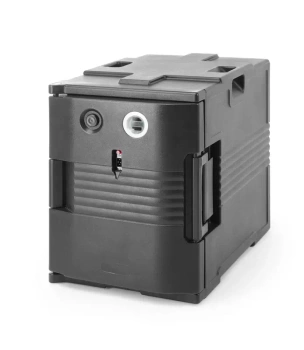 Pojemnik termoizolacyjny cateringowy z funkcją podgrzewania, GN 1/1, 230V/200W | AMERBOX 707692