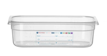 Pojemnik GN 1/3 gł. 10 cm z polipropylenu HACCP | HENDI 880272