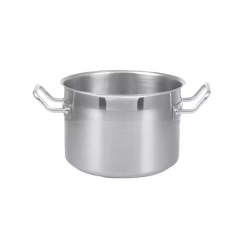 Garnek ze stali nierdzewnej średni, satynowany, poj. 57 l, 50 cm | AMBITION 307022