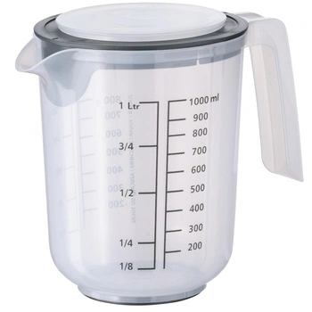 Miarka kuchenna z pokrywką MIXUP, 1 l | APS 30058