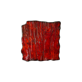 Talerz płytki prostokątny Moku rubin 21 x 21 cm | KERA CERAMIKA 16.3.RUBIN