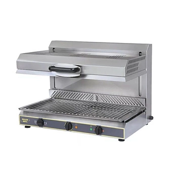 Salamander elektryczny 3-strefowy, ruszt 74x37.5 cm, 4.5 kW,, 230 V | ROLLER GRILL SEM 800 PDS