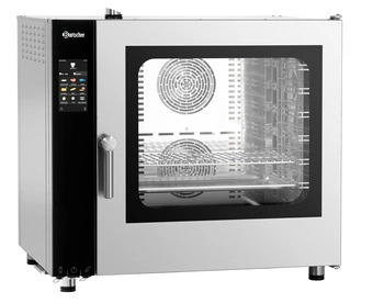 Piec konwekcyjno-parowy Silversteam 2 P-7110DRS z systemem myjącym | BARTSCHER 117185