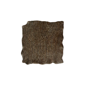 Talerz płytki prostokątny Moku hematyt 21 x 21 cm | KERA CERAMIKA 16.3.HEMATYT