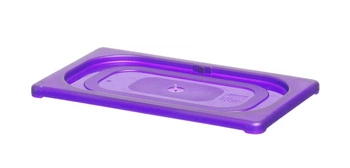 Pokrywka GN 1/4 z fioletowego polipropylenu PROFI LINE | HENDI 881736