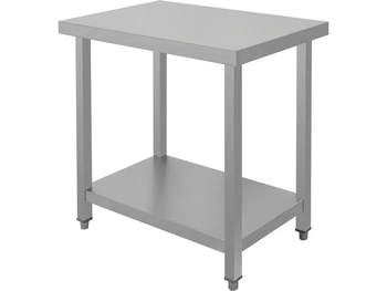 Stół roboczy centralny skręcany z półką 80x50x85 cm | YATO YG-08990