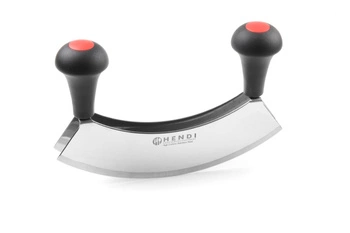 Nóż kolebkowy do siekania ziół - podwójne ostrze | HENDI 844366