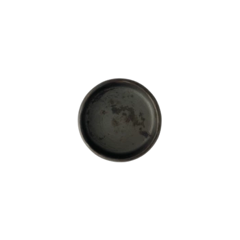 Talerz płytki z rantem Keczi hematyt 14 cm | KERA CERAMIKA 17.2.HEMATYT