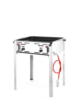 Grill gazowy Grill Master MAXI GN 2/1, 59x48 cm, 9.2 kW | HENDI 154717