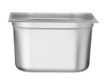 Pojemnik GN 1/2 gł. 20 cm ze stali nierdzewnej BUDGET LINE | HENDI 800355