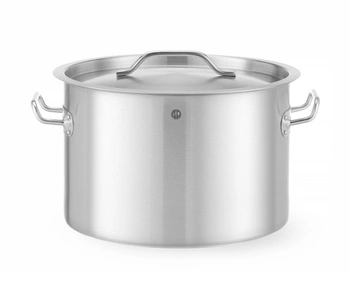 Garnek ze stali nierdzewnej średni - poj. 24 l BUDGET | HENDI 832844