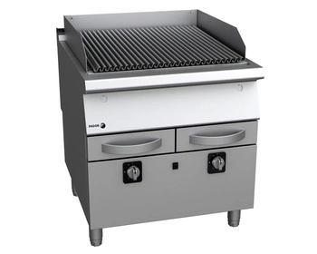 Grill wodny gazowy na podstawie zamkniętej, ruszt nierdzewny, 16.2 kW, 80 cm | FAGOR B-G7101 I