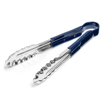 Szczypce do serwowania HACCP, niebieskie, 24 cm | FORGAST FG11119