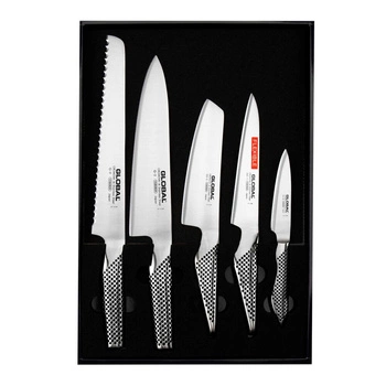 Zestaw 5 noży: G-2+GS-5+GS-11+GS-38+G-9 | Global G-2951138