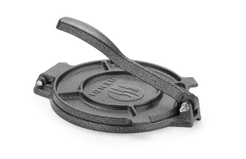 Prasa do tortilli ręczna, średnica tortilli do 20 cm, czarna | HENDI 611050