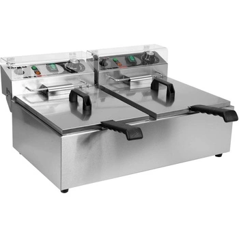 Frytownica elektryczna 2-komorowa 2x6 l | YATO YG-04622