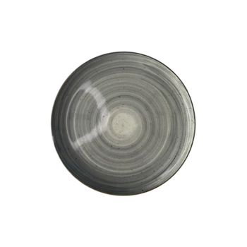 Talerz głęboki Still Rustic szary 24 cm | KERA CERAMIKA 14.5.RUSTIC SZARY