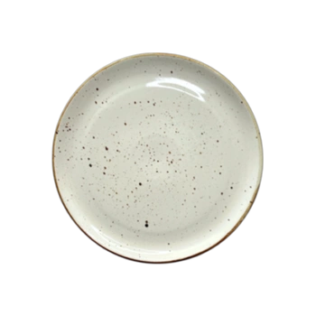 Talerz płytki Still Rustic krem 27 cm | KERA CERAMIKA 14.2.RUSTIC KREM