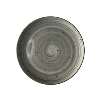 Talerz płytki Still Rustic krem 27 cm | KERA CERAMIKA 14.2.RUSTIC SZARY