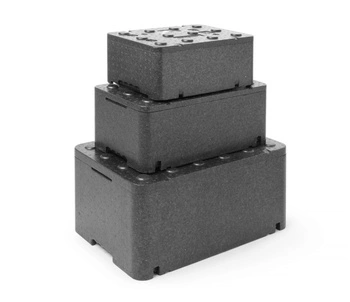 Pojemnik termoizolacyjny z piocelanu, 12,94 l, 40x30x17,3 cm | HENDI 707579