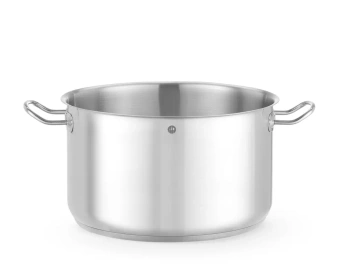 Garnek ze stali nierdzewnej średni Kitchen Line, poj. 15 l, średnica 32 cm, wysokość 19 cm | HENDI 837740