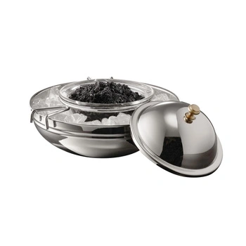 Zestaw do chłodzenia kawioru, z miską o średnicy 10 cm | APS 1699