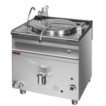 Kocioł warzelny gazowy 80l z grzaniem pośrednim i automatycznym napełnianiem | KROMET 700.BGK-80AN