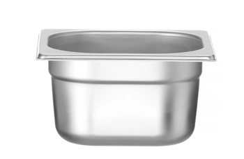 Pojemnik GN 1/6 gł. 10 cm ze stali nierdzewnej PROFI LINE | HENDI 801727