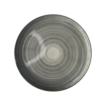 Talerz płytki Still Rustic szary 29 cm | KERA CERAMIKA 14.1.RUSTIC SZARY