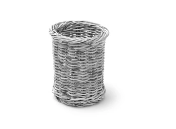 Koszyk na sztućce okrągły - szary | HENDI 426197