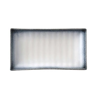 Półmisek prostokątny porcelanowy Silk 27,2x15 cm | FINE DINE 774717