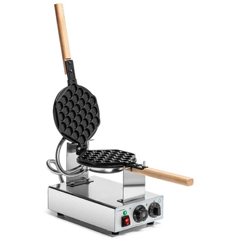 Gofrownica elektryczna pojedyncza do gofrów bąbelkowych, 1.4 kW, 230 V | FORGAST FG09712