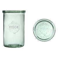 Słoik cylindryczny z pokrywką STURZ - 1050 ml | WECK WE-782-100P