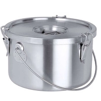 Termos stalowy na płyny 30 l, średnica 34 cm | CONTACTO 3081/030