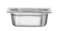 Pojemnik GN 1/9 gł. 6,5 cm ze stali nierdzewnej KITCHEN LINE | HENDI 806722