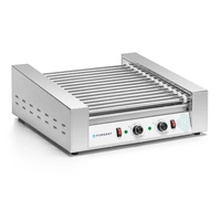 Rolkowy opiekacz do parówek, 14 rolek, 2.8 kW, 230 V | FORGAST FG09614