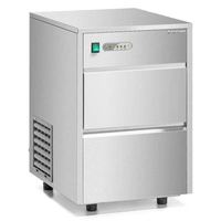 Kostkarka do lodu 20 kg/24 h, chłodzona powietrzem, pojemność zasobnika 3,5 kg | FORGAST FG07520