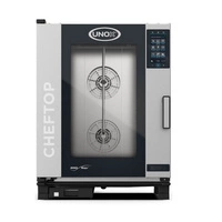 Piec konwekcyjno-parowy gazowy ChefTop 10 GN 1/1 PLUS | UNOX XEVC-1011-GPRM