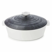 Garnek owalny ze srebrną pokrywką REVOLUTION 2 - 3.5 L | REVOL RV-653368-1