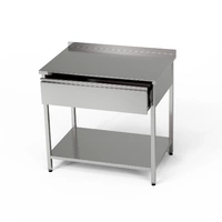 Stół roboczy nierdzewny z szufladą 60x70x85 cm | FORGAST