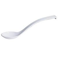 Łyżka do sałatek biała, tworzywo, długość 23,5 cm | CONTACTO 4902/235