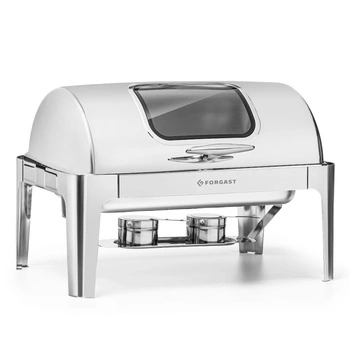 Podgrzewacz stołowy roll-top z wizjerem 9 l na paliwo | FORGAST FG03118V1