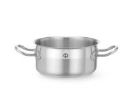 Garnek ze stali nierdzewnej niski Profi Line, 1.5 l, średnica 16 cm, wysokość 7,5 cm | HENDI 830130