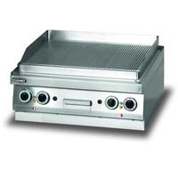 Płyta grillowa ryflowana elektryczna | LOZAMET LEG620