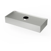 Okap nierdzewny centralny 130x120 cm | FORGAST