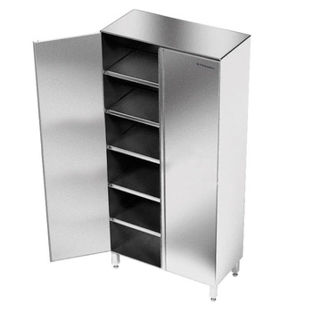 Szafa nierdzewna magazynowa 80x60x200 cm | FORGAST
