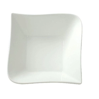 Salaterka porcelanowa FALA - 11x11 cm | AMBITION 62362